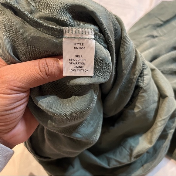 Current Air Jumpsuit in Sage - Picture 8 of 10